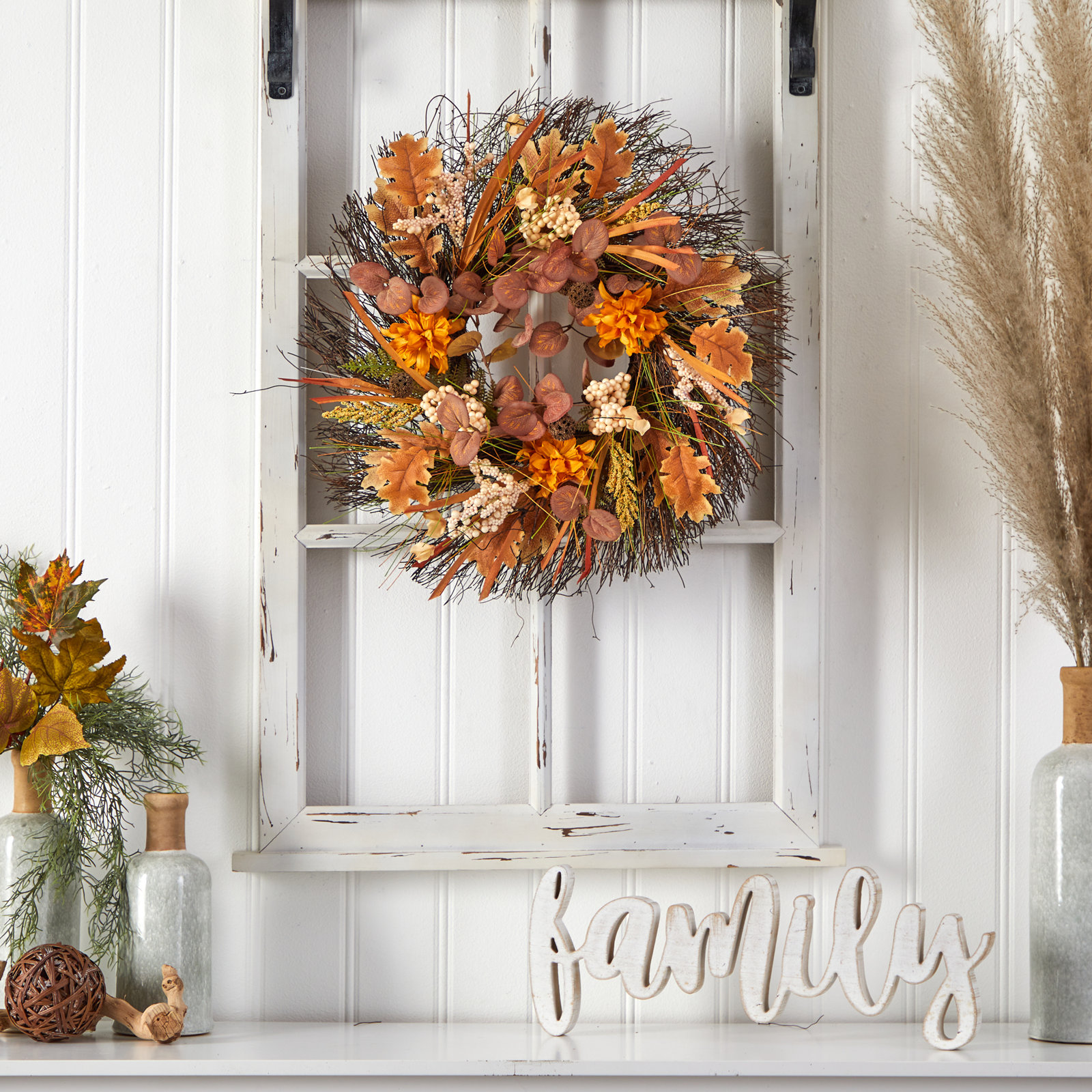 22'' Thanksgiving Wreath