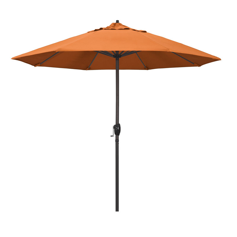 Parasol 9 pi Mira Sunbrella® Mira, Toile Sunbrella® tangerine