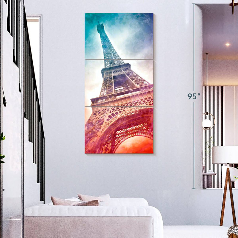 Tour Eiffel vibrante