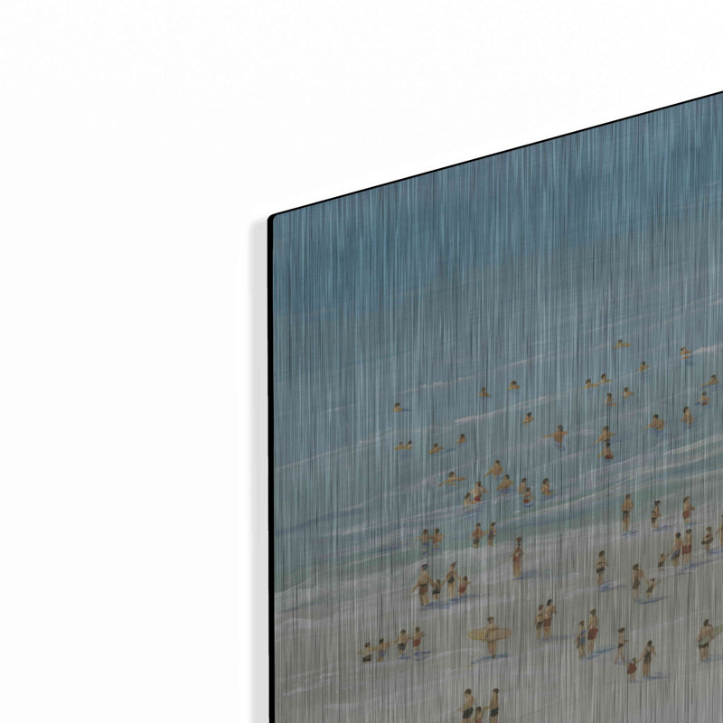 Dovecove «Ocean Swim II» par Tim O'Toole, art mural en métal, H 12 po x l 12 po