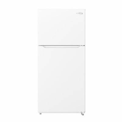 30 In. 20 Cu. Ft. Top-Freezer Residential Refrigerator in White, Energy Star Certified