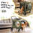 2025 Upgraded Dog Stroller For Large & Medium Dogs，pet Stroller For 2 Small Dogs, Foldable Jogger Wagon With Detachable Carrier For Car Seat, Adjustable Handle, Up To 90 Lbs, Green-117878055