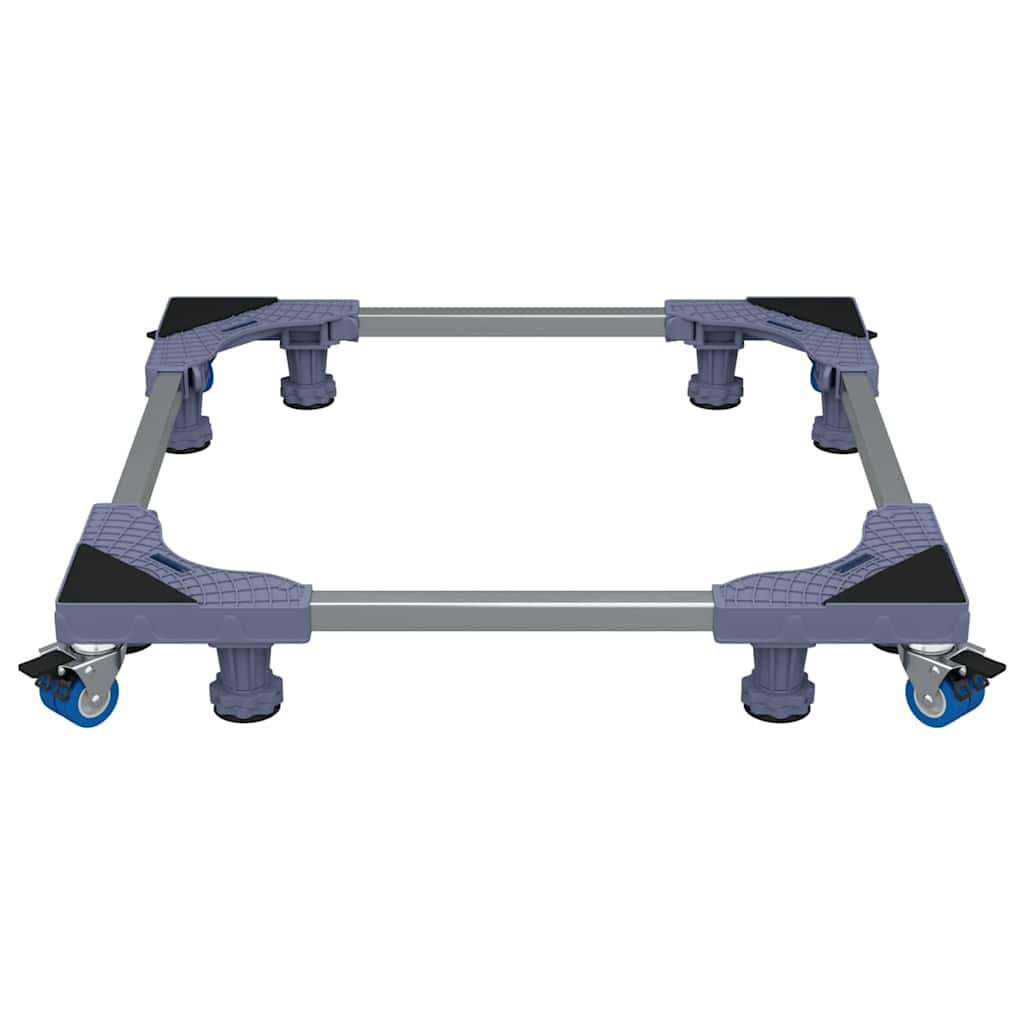 Washing Machine Base Manual Grey 66 X 66 X 12 Cm Metal