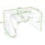 Lit mezzanine en bois avec garde-robe et escalier de rangement-647736163-647736159