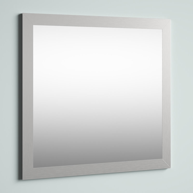 Miroir de salle de bain Rumer, 32,5 po x 32,5 po