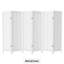 6 Ft. Tall Adjustable Shutter Room Divider White 3 Panel-1995893444-1995893446