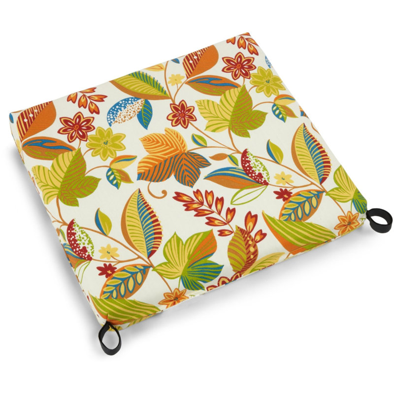 Outdoor 3'' Dining Chair Seat Cushion, Skyworks Multi