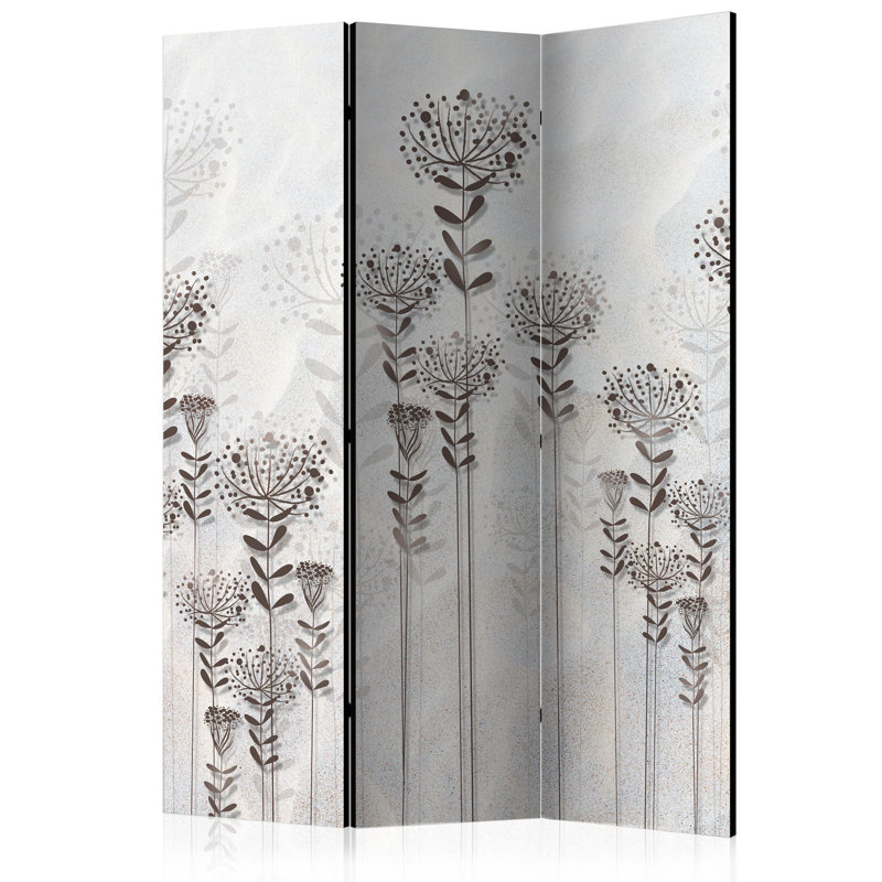 Hrayr 172cm H Solid Wood Folding Room Divider, 3