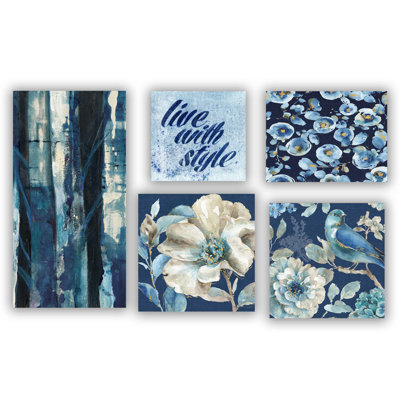 " Blue Forest Collection " 5 - Pieces