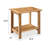 Candrice Rectangular Outdoor Side Table-614873400