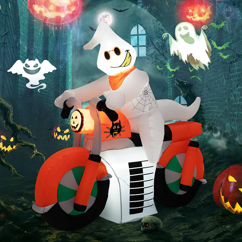 The Seasonal Chest Inflatable Halloween Ghost Halloween Decoration