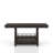 Deep Coffee Counter Height Dining Table