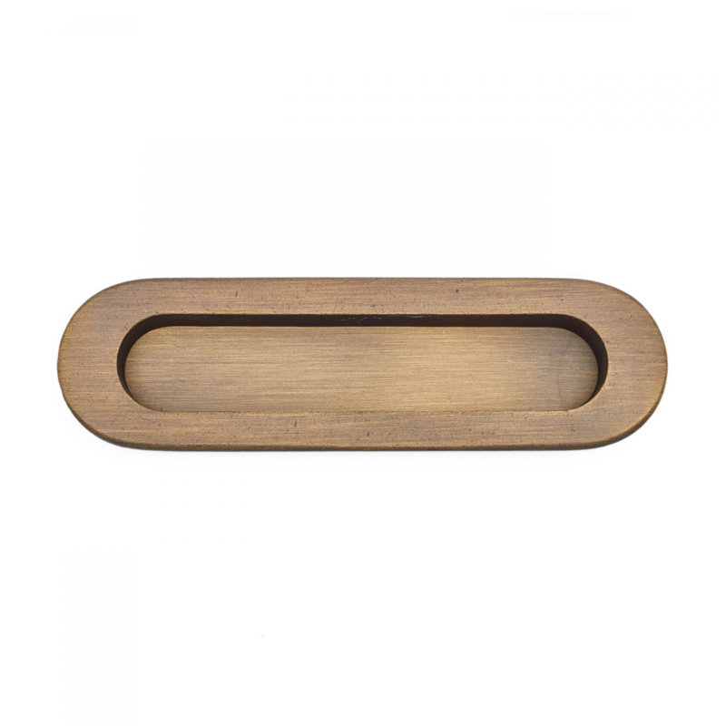 CF Series Recessed Pull, Antique English