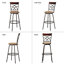 Tabouret de comptoir pivotant 24 po Bumpy-639769029