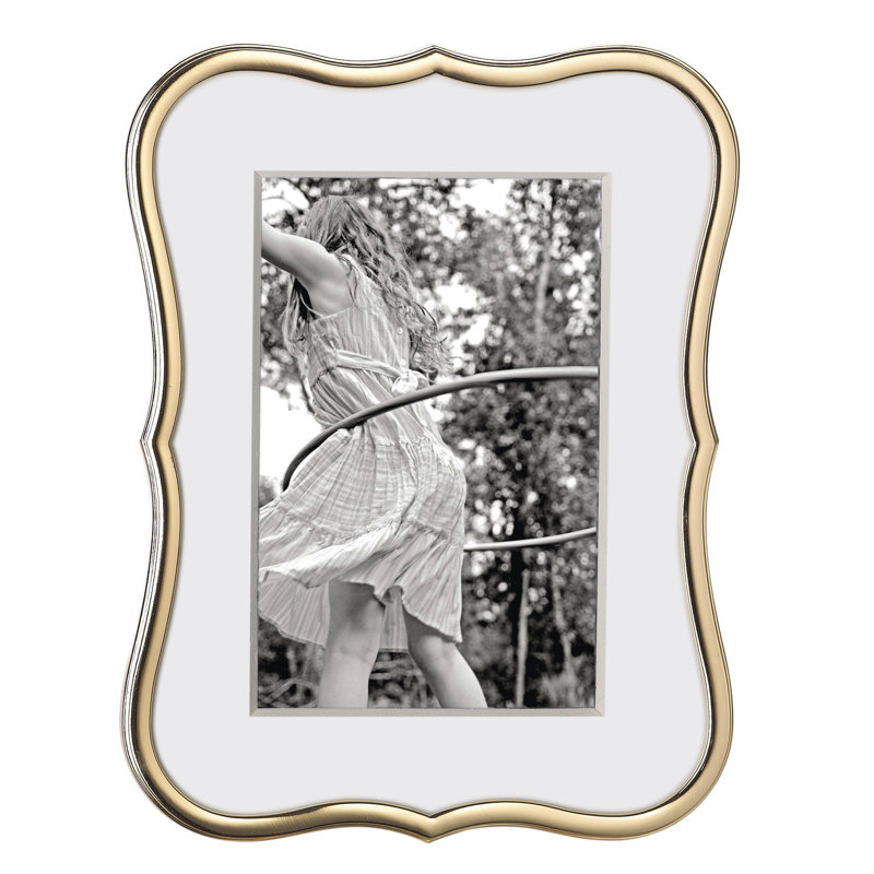 Crown Point™ Matted Picture Frame, Gold, 4" x 6"