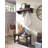 Ajwad 36"W Cottage Beach House Design Wall Mounted Coat Rack and Bench Set with Storage-884106912