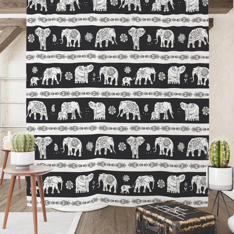 Shower Curtain,  93" H x 70" W 