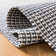 Bester Hand Woven Cotton Solid Color Rug