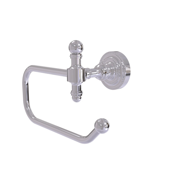 Godinez Wall Mounted Toilet Paper Holder, Polished Chrome