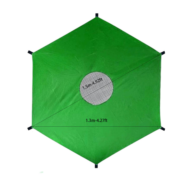 Une housse de trampoline imperméable à l'eau, A