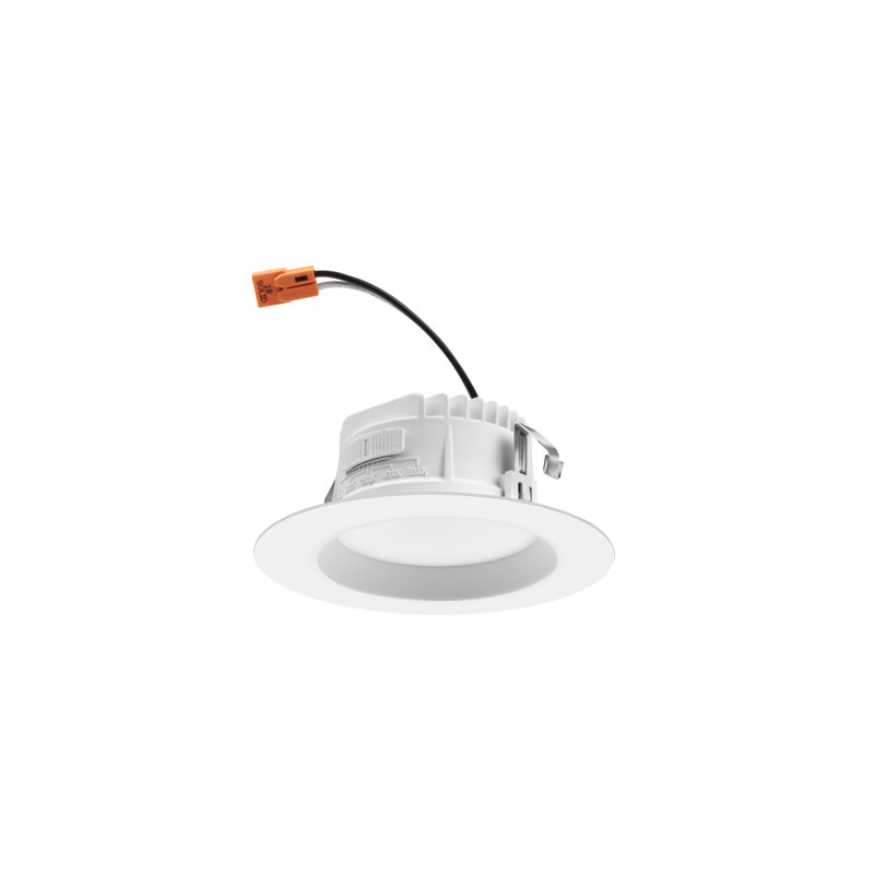 Matte White 4-Inch LED Retrofit Downlight 6-Pack