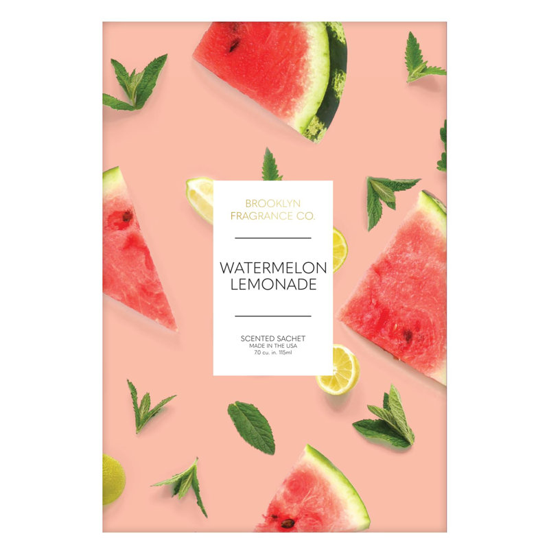 Brooklyn Fragrance Co-Fruits - Parfums d'ambiance Sachets: Arôme durable de qualité supérieure, Limonade melon d'eau