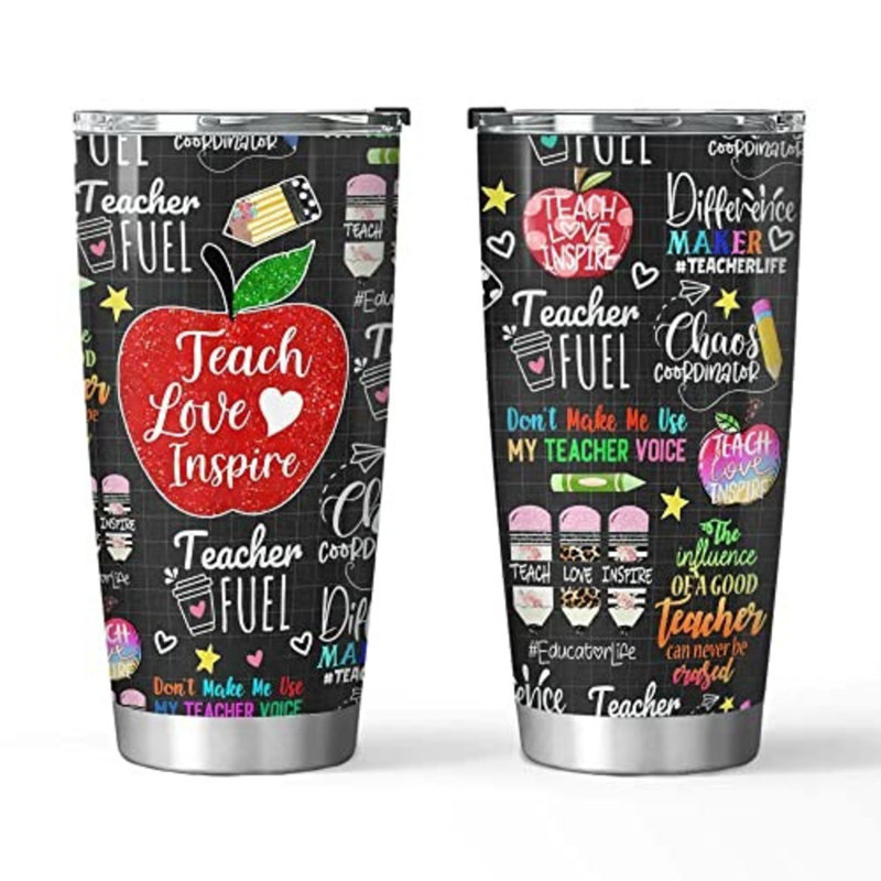Teacher Love Inspire 20Oz, gobelet pour cadeaux