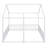 Metal House Platform Bed with Open Concept Design-128993120