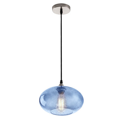 Aster 1 - Light Nickel Pendant