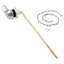 Toilet Handle Replacement Kit Front Mount Universal Toilet Flush Handle Chrome