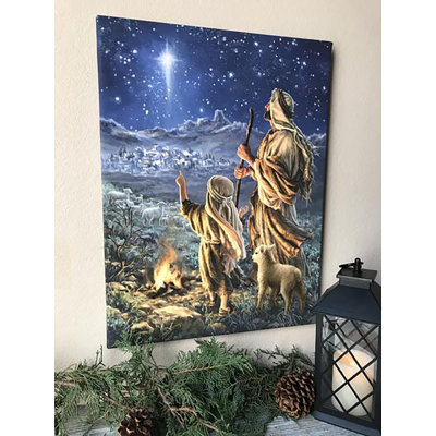 «Shepherds Keeping Watch», art mural