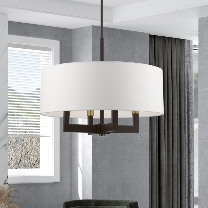 Lustre suspendu Bartosch, Bronze / laiton antique