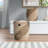 Seagrass Handmade Two Toned Decorative and Functional Storage Basket with Matching Lids
