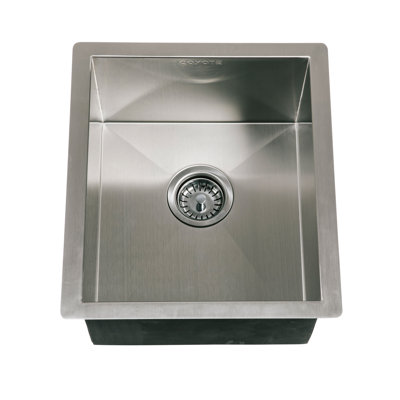 15.75'' Stainless Steel Grade 304 Stainless Steel Drop-In Outdoor Sink