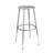 Felix Height Adjustable Steel Stool, Assembly Ready-99376945-99376944