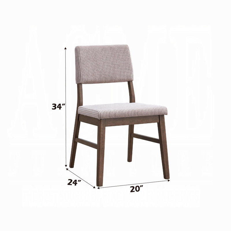 Chaise d'appoint Dyar, Mauve cendré