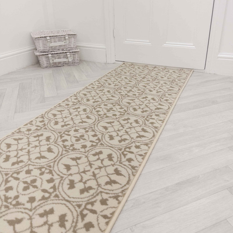 Runner Geometric Shapes Area Rug, Runner 60 x 390 cm