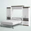 Lit escamotable avec rangement Arrington-55325607-55325608