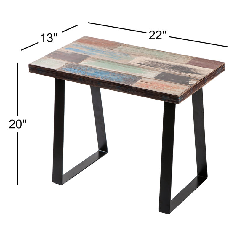 Sled End Table