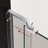 32-36"W X 72"H Left And Right Opening Universal Pivot Shower Door, Open Outside, With 1/4" And 5/16"  Tempered Glass And Brushed Nickel Finish-123210272