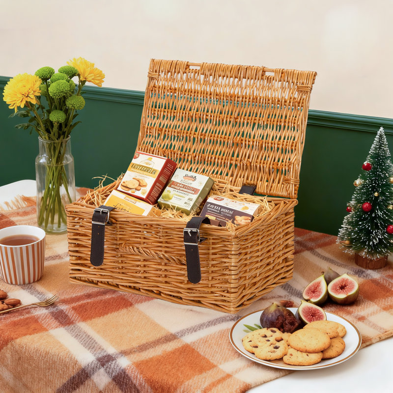 Wickerfield Wicker Decorative Basket, Small