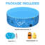 Chill Out Sprinking 2-en-1, chien, piscine, bleu-111798668