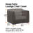 Jaylon Deep Seated Patio Chair Cover with 2 Year Limited Warranty
