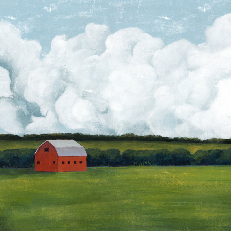 Lone Barn I, H 20 po x l 20 po