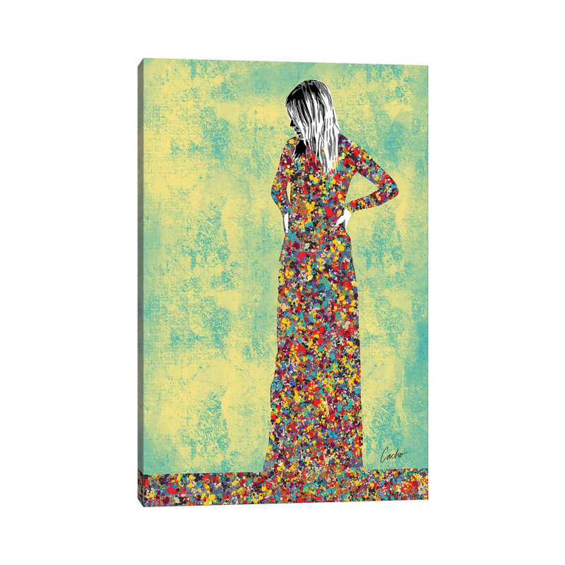 Rebverb 1 Piece Wrapped Canvas Wall Art