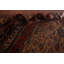 Tapis traditionnel antique à teinture végétale 12 x 18