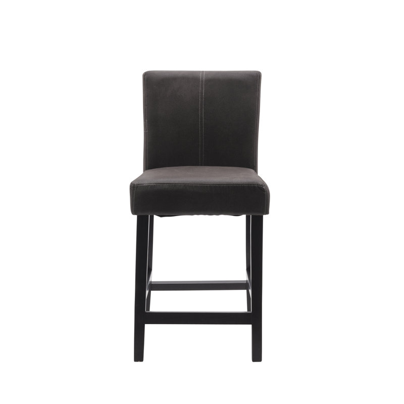 Tabouret de bar 30 po Barahona, Anthracite, Tabouret de comptoir (siège d'une hauteur de 24 p