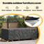 Outdoor Patio Dining Set Cover
