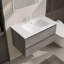 Meuble-lavabo flottant 36 po avec lavabo, tiroir en céramique, contreplaqué, gris-432908106-432908150