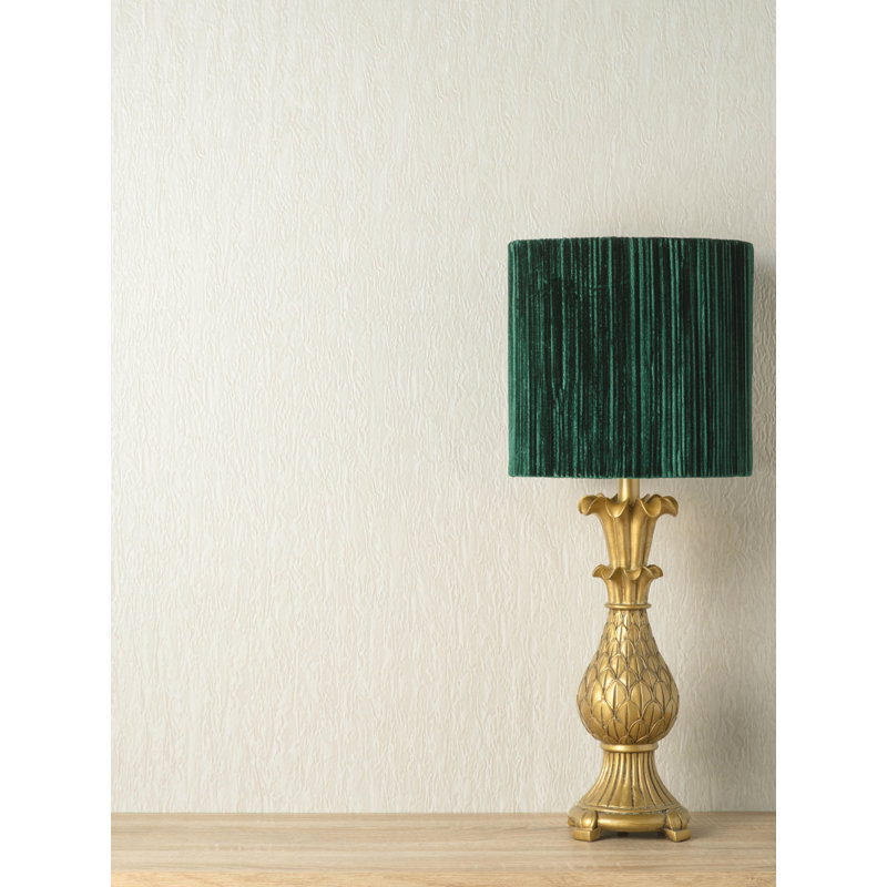 Bellagio Plain Textured Wallpaper, Gold